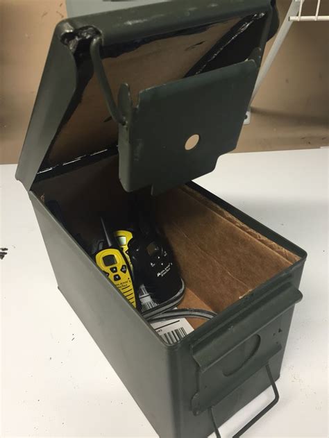 metal box to protect electronics|homemade faraday box.